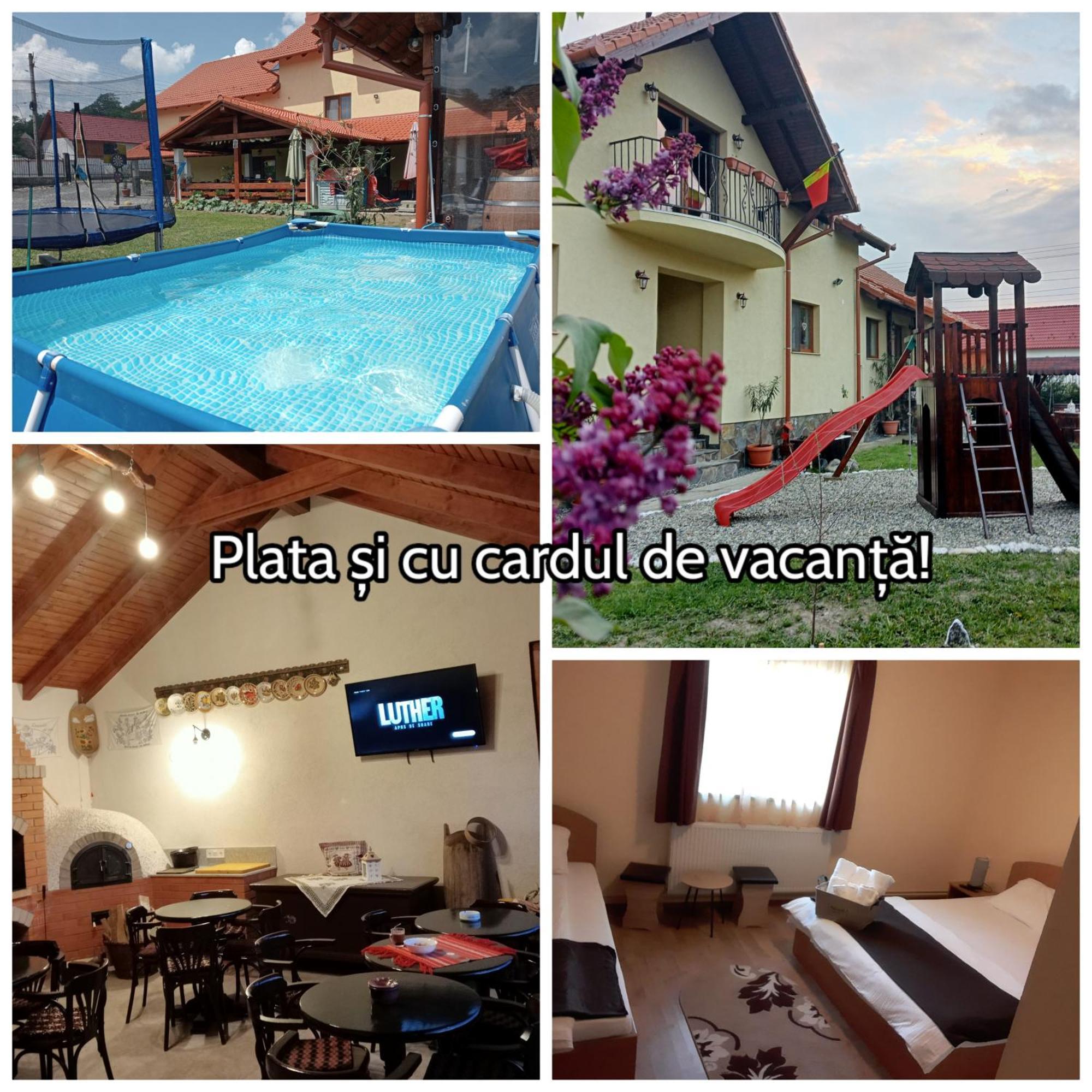 Hotel Casa Raisa & Maria Ocna Sibiului Esterno foto